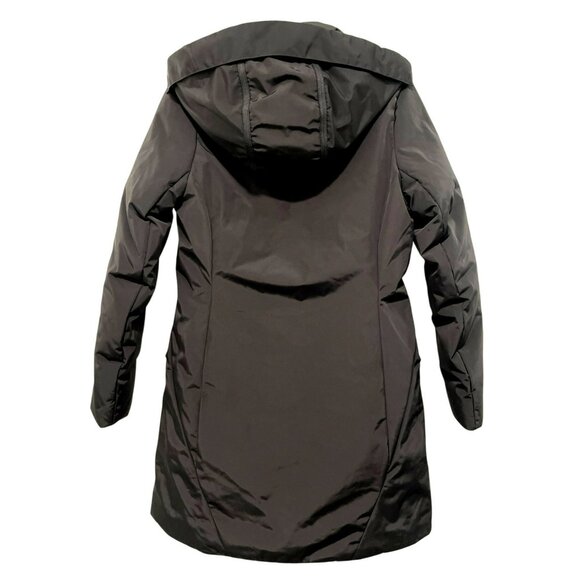 Whitesky $850 Premium Down Long Puffer Coat XS Black Water-Resistant NWT - Picture 4 of 11